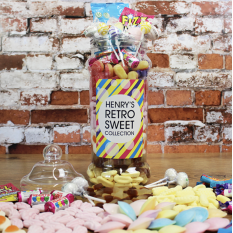 Hampers and Gifts to the UK - Send the Giant Victorian Retro Sweet Jar